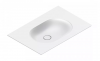 Catalano SFERA umywalka ścienna 75x50cm z kompletem mocowań biały mat 175HZBM/0520760021